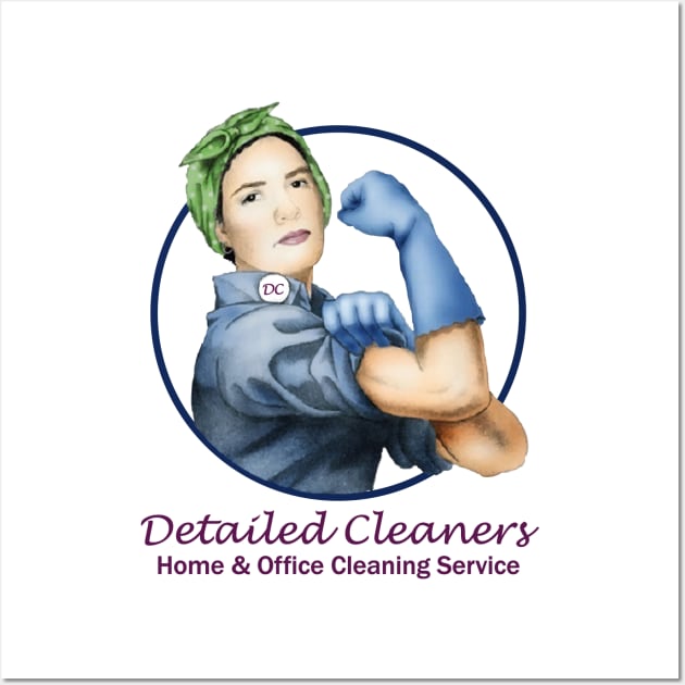 Detailed Cleaners Wall Art by britbrat805